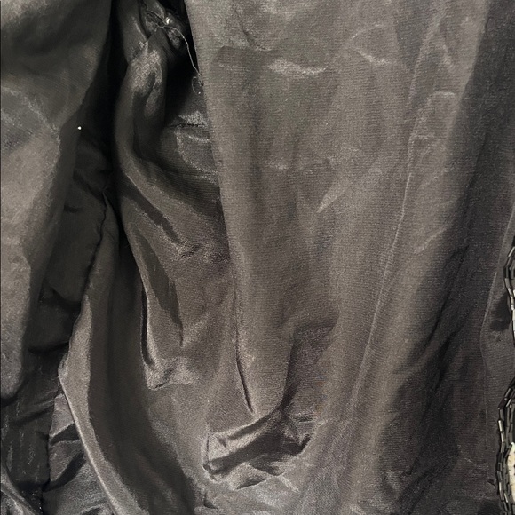 80s Vintage Nipon Night Women's Black and White sequin detailed Blazer - Picture 9 of 15